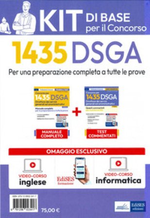 Kit di base per il concorso 1435 DSGA Giuseppe Mariani