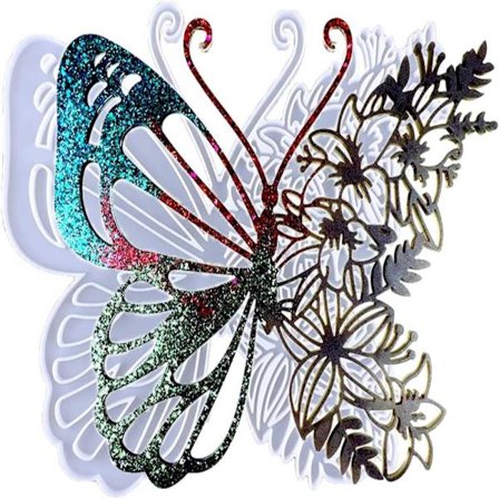 Dyreforme Silikone Butterfly Silikone Forme 3d Animal Resin