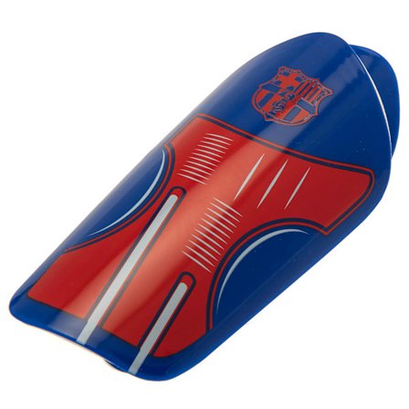FC Barcelona Childrens/Kids Crest Slip-In Shin Guards 7-9 år Red/Blue 7-9 Years