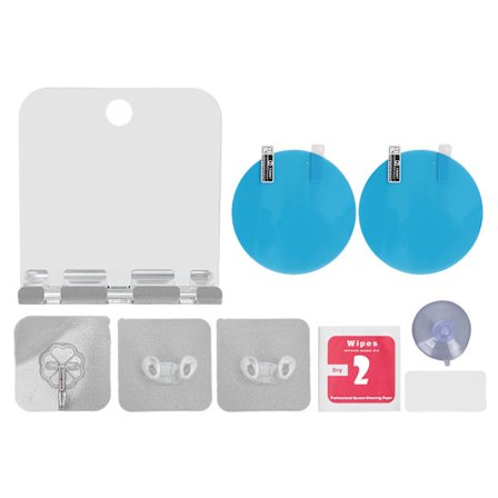 Dusjspeil uten dugg Firkantet baderomssminke Veggmontert speil Dusjtilbehør for barbering