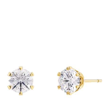 Edblad Crown Studs L Gold Smycken & klockor Dam Guld ONESIZE