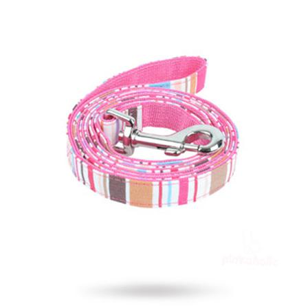 PNY Echo Koppel Rosa - Medium - Textilkoppel, Rullkoppel, Draglinor, Läderkoppel, Långlinor, Flexikoppel på Doggie.se