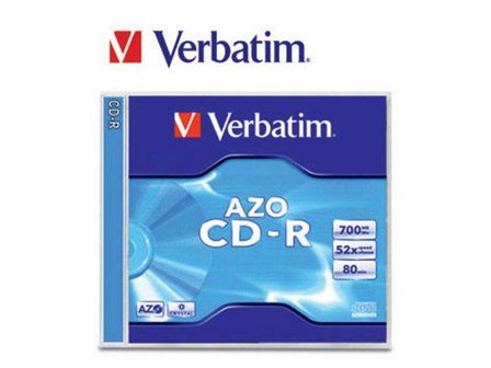 Verbatim AZO Crystal - CD-R x 10 - 700 MB - lagringsmedier