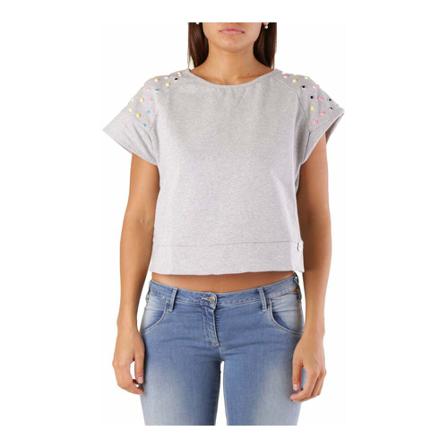 MET T-Shirt , Grijs , Dames , Maat: M