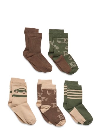 Minymo | Sock W. Pattern (5-Pack) | 15 8