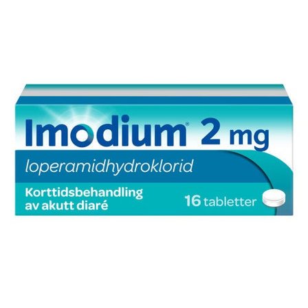 Imodium 2 mg smeltetabletter 12 stk