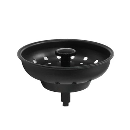 /EA/Vask Afløbssi Trykprop Anti-tilstopning Hurtig Dræning Universal Rustfrit Stål Vask Afløbsfilter Fanger Kurvbeskytter Jikaix Sort