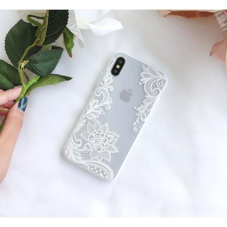 Lace Case - Iphone 7/8 Vit