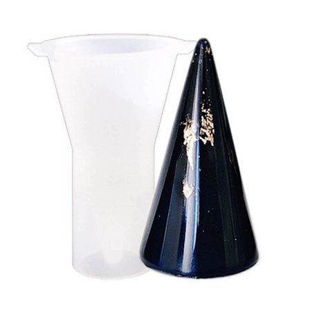 Cirkulær Kegle Ringe Holder Form Resin Epoxy Silikone Form Smykker Støbning