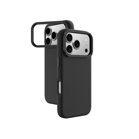 AmazingThing Glamour iPhone 17 Pro-etui med stativ - sort