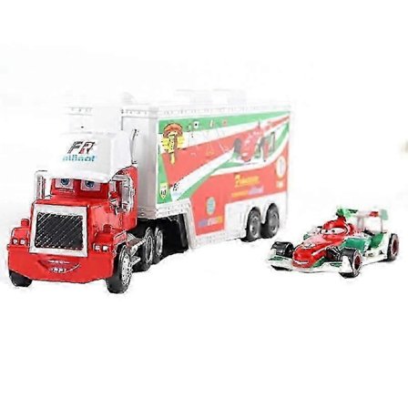 2025 Støpt Leketøysett: Biler 2 Lynet McQueen, Jackson Storm, Chick Hicks, Mack
