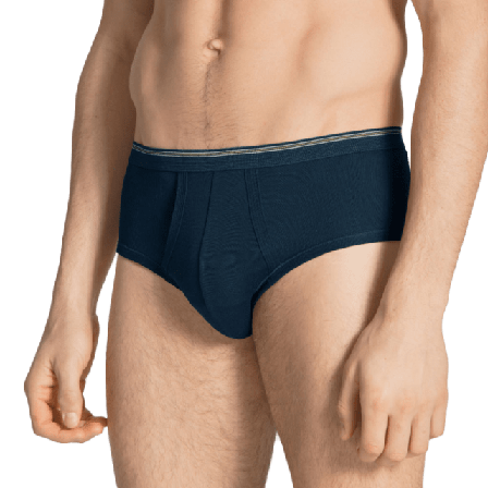 Calida Kalsong Twisted Cotton 22010 Kalsonger Herr Blå M