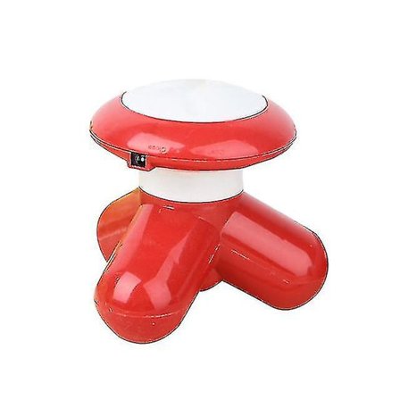 God Sund Mini Elektrisk Massager 3-benet Massageknap Til Kroppen Fod Bræt Ryg Nakke USB Opladning