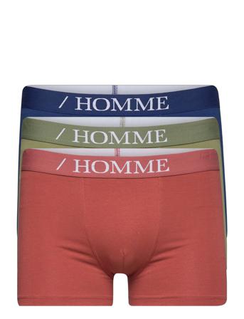 Slhsvend 3-Pack Trunks Patterned Selected Homme