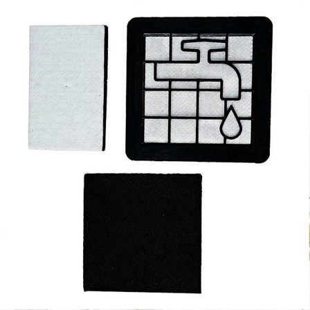 HEPA-filter til 2000-serien XB2022 XB2023 XB2042 tilbehør, poseløs støvsuger, der kan sammenlignes med