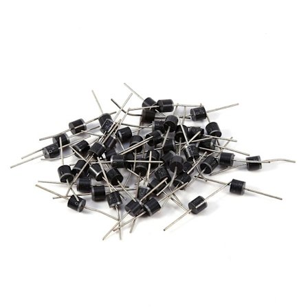 50 stk 10a10 1000v 10a høyspenningslikeretterdiode likeretterdioder