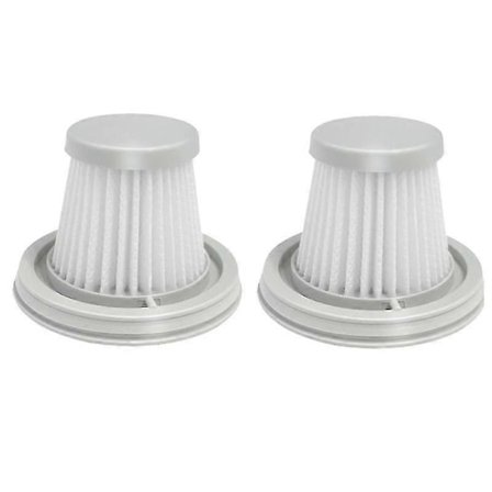 2 st Hepa-filter Kompatibla Med Mijia Handdammsugare Hem Bil Mini Trådlöst Tvättbart Filter Reservdelar A -cdsx LGL