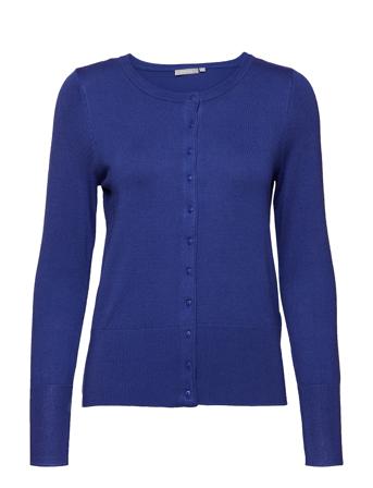Zubasic 60 Cardigan Essentials Strikkegenser Cardigan Blå Fransa