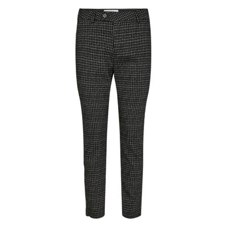 Pieszak, PD-Gigi Texture Pant Zwart, Dames, Maat:W25 L30,polyester