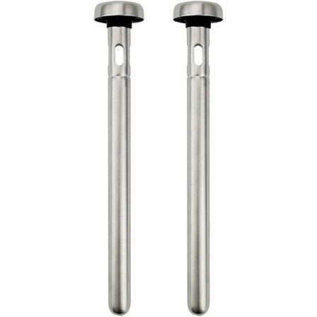 2-pack ölkylare i rostfritt stål, ölpinnar för dryck, ölkyl, frys, vinkylare