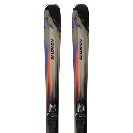 Salomon - All-Mountain-skipakke unisex Stance 80 (and M11) - Kelp / Nasturtium / Black