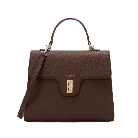 Carlheim Handväska Läder Estelle Handväskor Dam Brun ONESIZE
