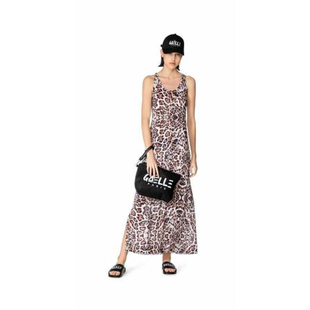 Gaëlle Paris Maxi Dresses , Bruin , Dames , Maat: M Maxi jurken