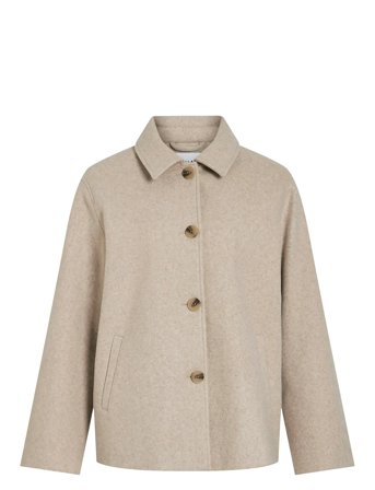 Viclaudia L/S Jacket- Noos Cream Vila