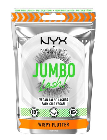 NYX Professional Makeup Jumbo Lash! Vegan False Lashes - Black - ONE SIZE