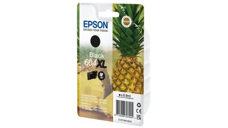 Epson 604XL - XL - svart - original - blekkpatron