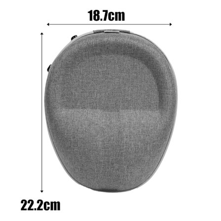Universell hodetelefonveske for Sony WH-1000Xm4 MDR-ZX100 WH-CH720N headset, oppbevaringsveske, hardcase, hodetelefoner, G, pennveske, A-Oxford Cloth 