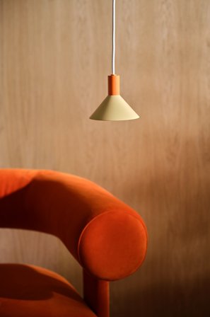 Jotex - MOXY Vinduslampe Oransje/gul - Kjøp Vinduslamper hos Jotex