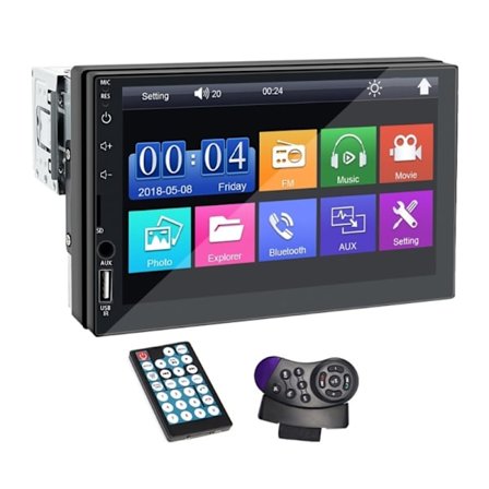 Universal Bluetooth-kompatibel radio bil 7 tommer MP5 multimedieafspiller Auto Digital AudioMusic Stereo Receiver Elektronik