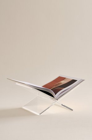 Jotex - Bokstativ Transparent - BROOKLYN - Kjøp Pynteting hos Jotex