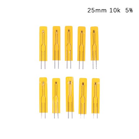 10 stk. NTC tyndfilmstermistor 3950 10K 50K 100K MF5B SMD 1% Tem 25mm 10k 5%