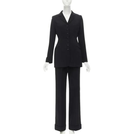 Dolce & Gabbana Pre-owned, Pre-owned Set Zwart, Dames, Maat:M,wol