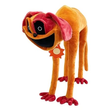 WEPANT Smiling Critters Monster Catnap Plysj, Smiling Critters kosedyr for spillfans, den perfekte følgesvennen for søvn og lek Liggende hund