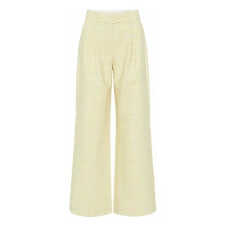 2Ndday, Wide Trousers Geel, Dames, Maat:L