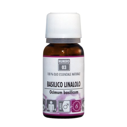 Zuccari Olio Essenziale Basilico Linalolo 10ml