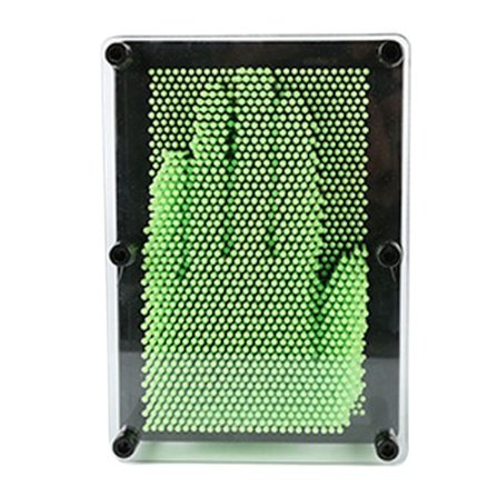 3D Klonineulataide Lelu Innovatiivinen Hauska Koristeellinen 3D Neulamaalaus Käsimalli Kotitoimisto Vihreä_Superlahja