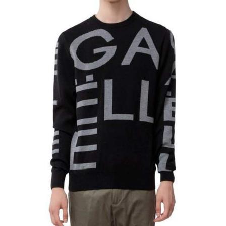 Gaëlle Paris Pullover Sort, Herre