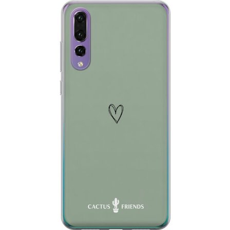 Kompatibel Mobilcover til Huawei Huawei P20 Pro Cactus and Friends – SageLove