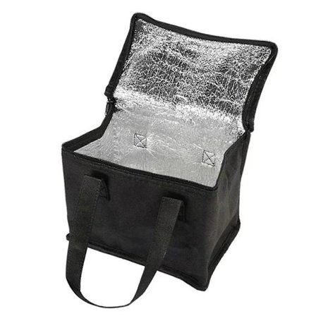 Isolerad matleveransväska stor aluminiumfolie isolerad cateringväska pizzaväska Liten