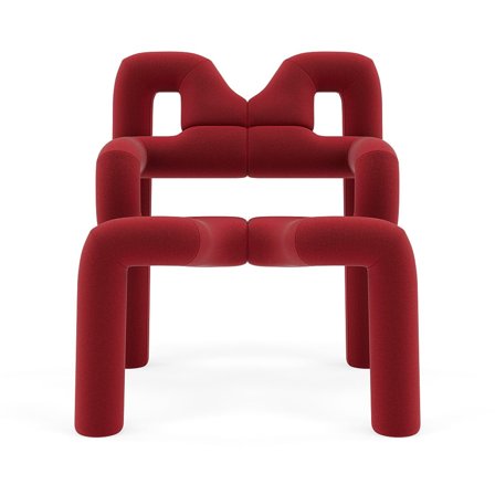 Varier Furniture Ekstrem - Pink Wool