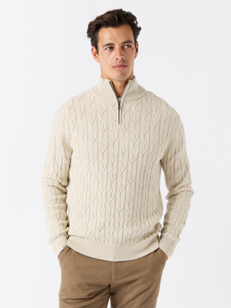 Jean Paul - Martin zipneck - Herre - Brun - Gensere - XXXL