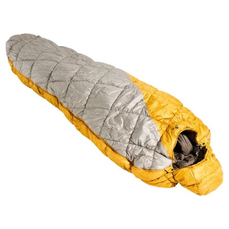 VAUDE Meglis 700 SYN synthetic sleeping bags Yellow Left Zip