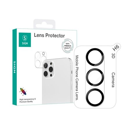 SiGN Samsung Galaxy S25 Lens Cover in Tempered Glass