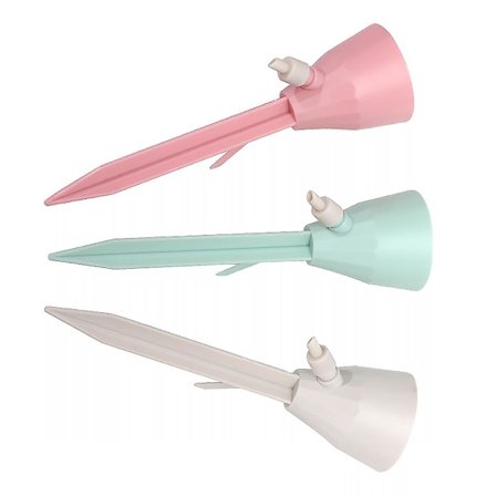 3 stk. selvvandende pigge i plast, genanvendelige drypvander til grøntsager