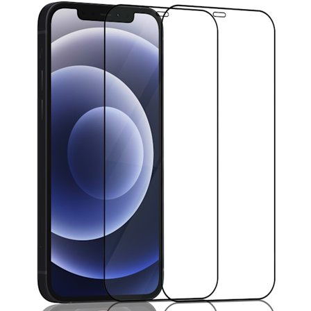2-Pack ‏‏Iphone 12 Mini Skärmskydd - Härdat Glas 9H - Super kvalitet 3D