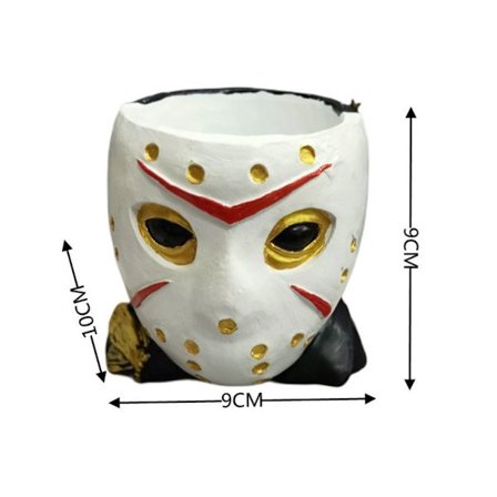 Clown Face Flower Pot Skräckfilm Plant Pots 2 2